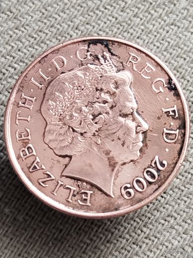 Распродажа - 1 пенни 2009г.,Елизавета 2,Великобритания