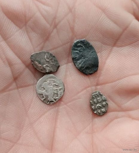 Чешуйки копейки 4 шт одним лотом