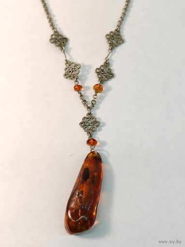 Браслет янтарь СССР