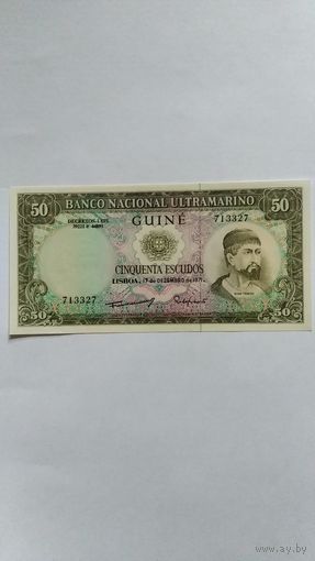 Португальская Гвинея 50 эскудо