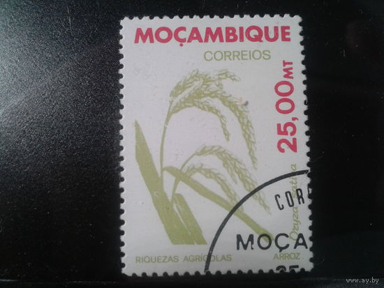 Мозамбик, 1981. Рис. Mi-1,1 евро гаш.