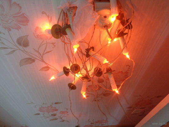 Елочная гирлянда "Оплавленные свечи" Торги с 1 руб.