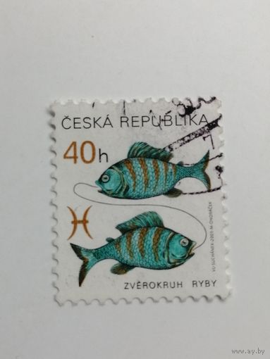 Чехия 2001. Знаки зодиака.