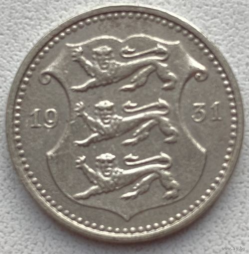 Эстония 10 сенти 1931 г.