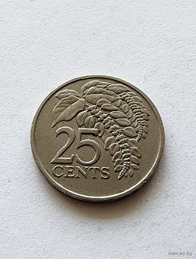 Тринидад и Тобаго 25 центов, 1997