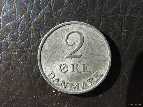 Дания. 2 эре.1959. С 20 копеек. Распродажа коллекции. Смотрите другие лоты.