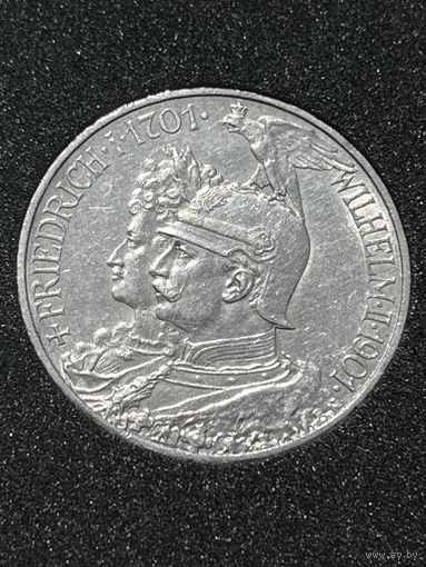 2 марки 1901 200 лет Пруссии