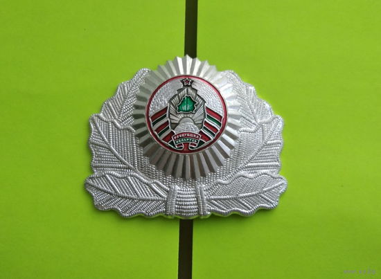 Кокарда МВД РБ, серебристая