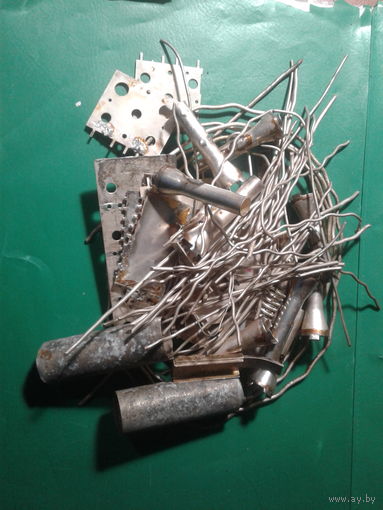 Посеребренная латунь и медь