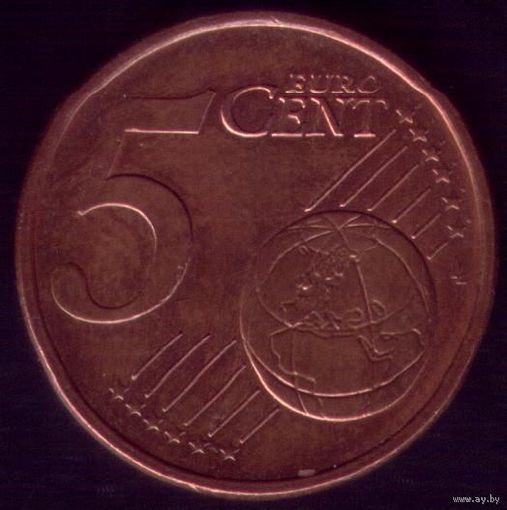5 евроцентов 2002 год Германия J