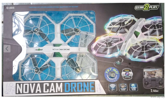 Дрон Gear2Play Nova Cam – Wi-Fi, LED