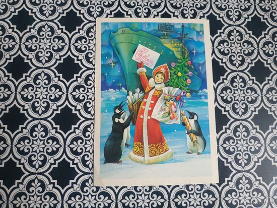 Открытка СССР 1981 год. Подписана. А.Савин .Состояние на скане.