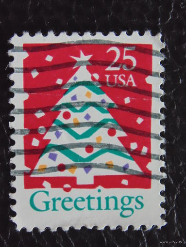 США 1990 г. Рождество.