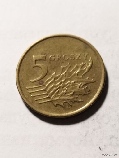 Польша 5 грош 1998