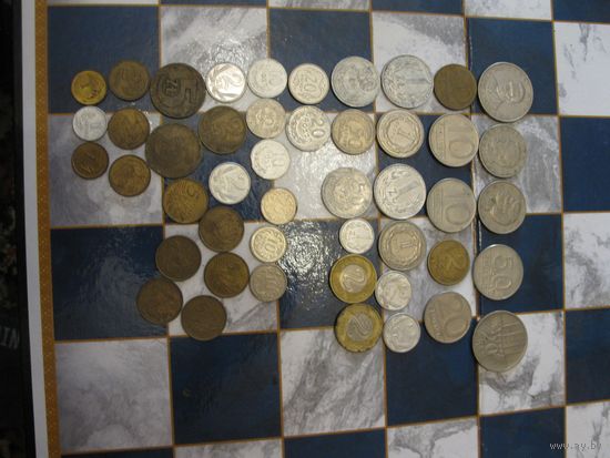 Монеты польши 47 шт