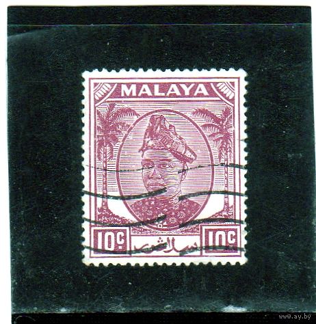 Малайзия. Селангор. Ми-61. Султан Хисамаддин Алам Шах.1949.