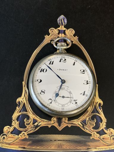 Карманные часы DOXA, мельхиор, Швейцария