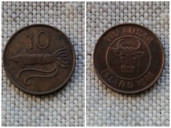 Исландия 10 эйре 1981