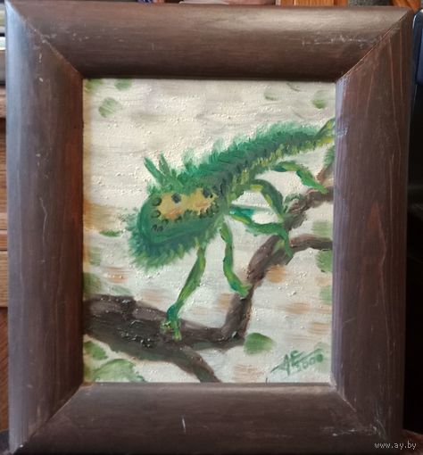 Картина Евсеев Алексей "Жук", 24х30см. х.м.