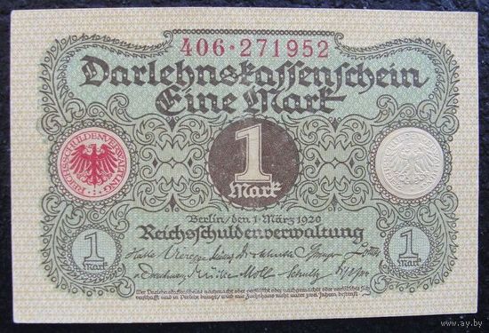 Германия. 1 марка 1920