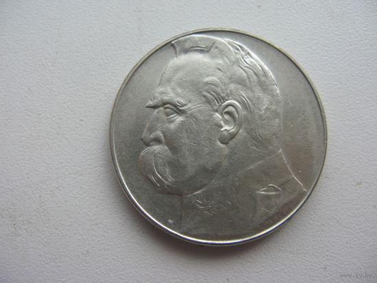 Польша 10 злотых 1939 г. (  Пилсутский )  ОТЛИЧНОЕ состояние
