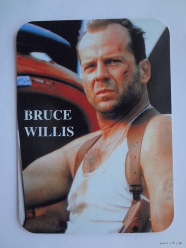 Календарик 1998 г. Брюс Уиллис.
