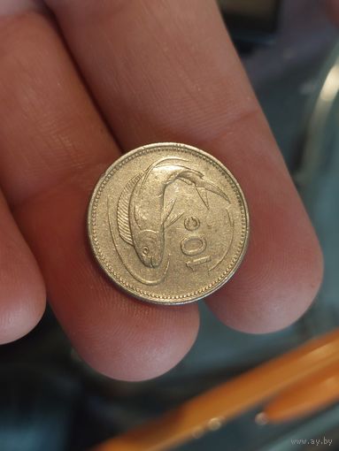 10 центов мальта 1998