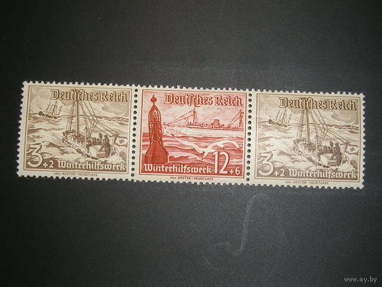 Германия 1937, теплоход "Швабия" спасательный бот "Бремен"