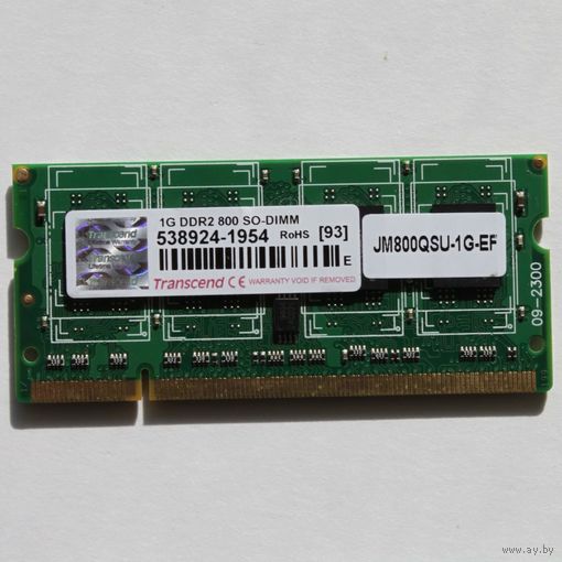 DDR2 1GB Transend JM800QSU-1G-EF 800 sodimm