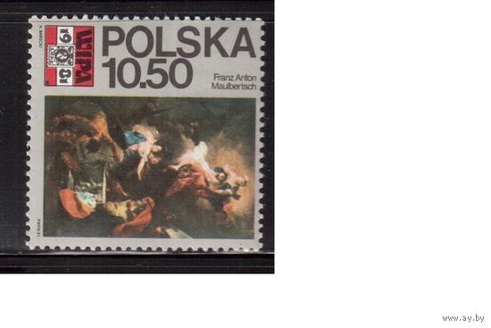 Польша-1981,(Мих.2736)  **  , Личности, Музыка,Живопись(одиночка)