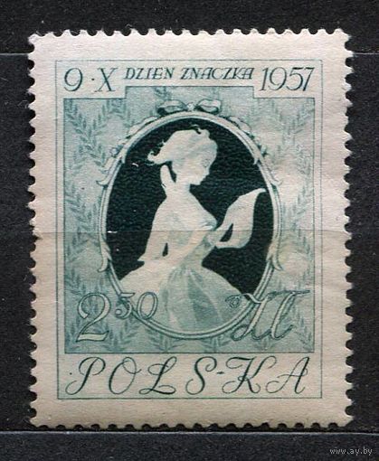 Живопись. Миниатюра. 1957. Польша. Полная серия 1 марка. Чистая