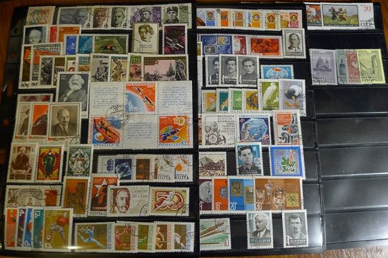 СССР-1968 (Заг.3503-3642) гаш., Хронология, Весь 1968 год(все марки без блоков и стандарта ), полный комплект(3)