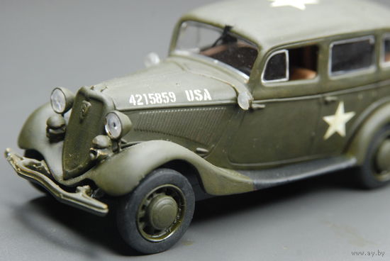 Модель автомобиля Ford-V8 армия США 1:43 (конверсия из "Автолегенд")