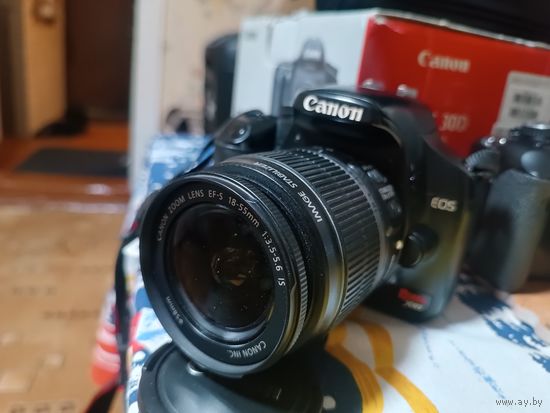 Зеркальный фотоаппарат Canon EOS Rebel XSi kit 18-55 mm