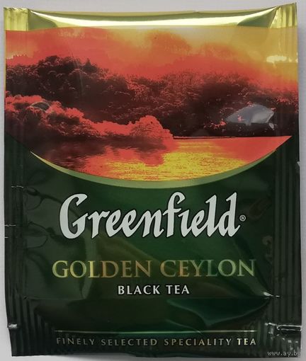 Чай Greenfield Golden Ceylon (черный байховый цейлонский) 1 пакетик