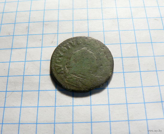 1 грош 1755 Август III
