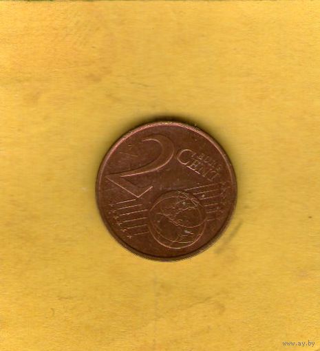 Кипр 2 цента 2008г.