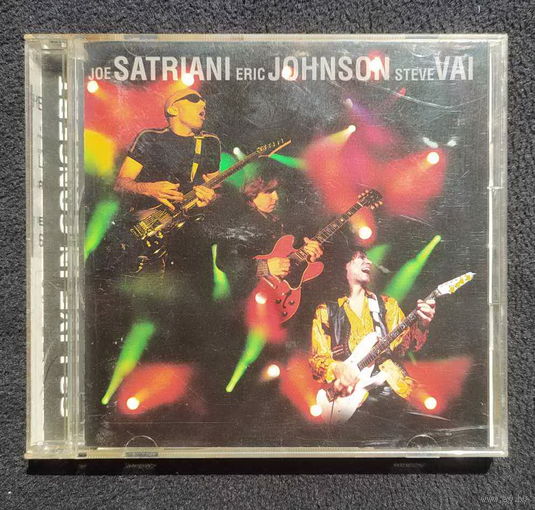 CD,(Japan) Joe Satriani, Eric Johnson, Steve Vai, G3 – G3 Live In Concert