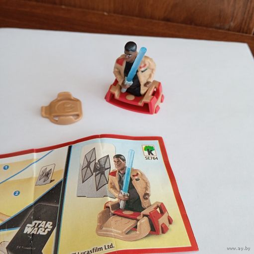 Коллекционная киндер- игрушка SE 764 Fynn, STAR WARS 2018. (1)
