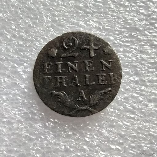 1/24 таллера 1783 года. А.