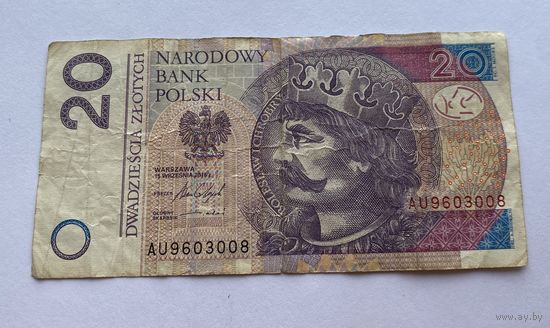 20 злотых 2016 г., Польша