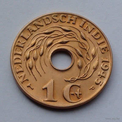 Голландская Ост-Индия 1 цент, 1945