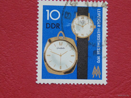 ГДР 1970г. Часы. Лейпциг.