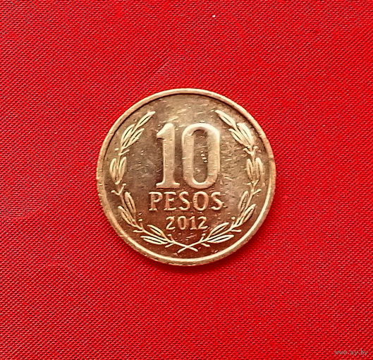 16-01 Чили, 10 песо 2012 г.