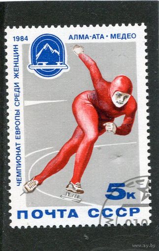 СССР 1984.. Чемпионат Европы по конькобежному многоборью среди женщин