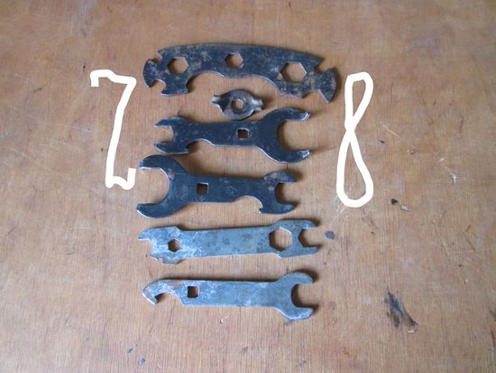 Ключи велосипедные ссср