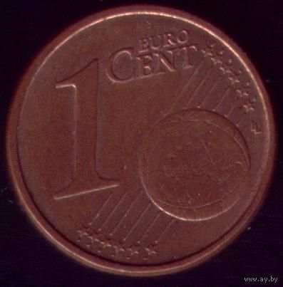 1 евроцент 2002 год Италия