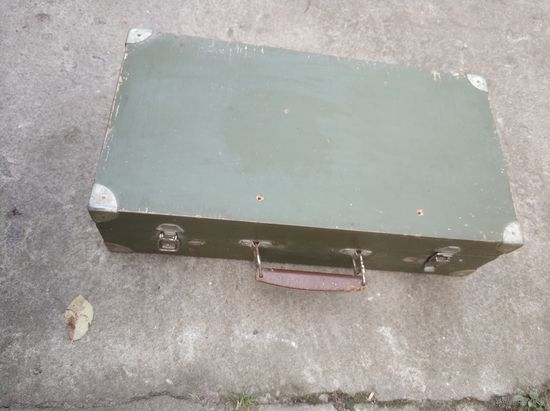 Чемодан военный