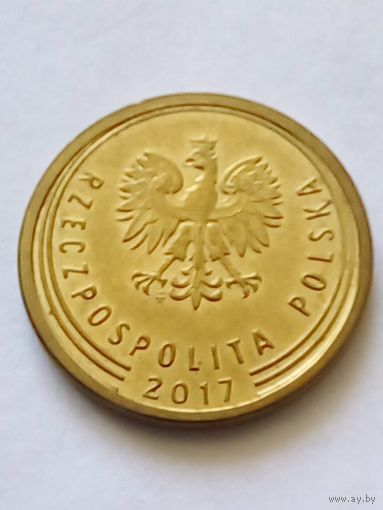 Польша 2 гроша 2017 г.UNC.