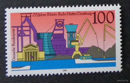 Современная Германия 1991г. Mi.1558 MNH** полная серия
